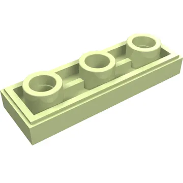 Tile Special 1 x 3 Inverted with Center Hole