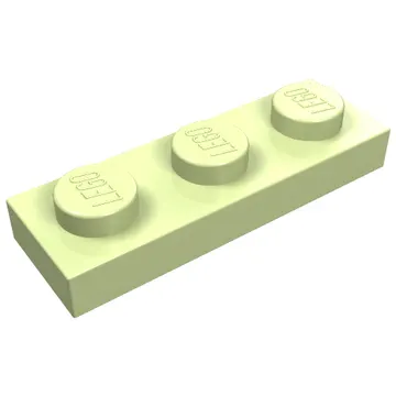 Plate 1 x 3
