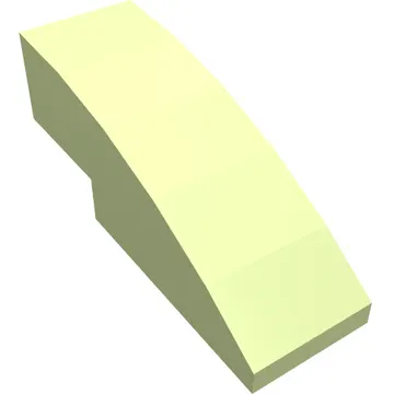 Brick Curved 3 x 1 No Studs