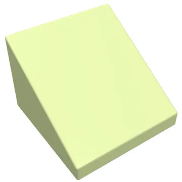 Brick Sloped 30° 1 x 1 x 2/3 (Cheese Slope)