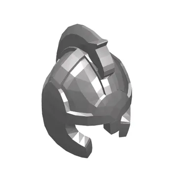 Helmet with Cheek Protection and Horsehead Comb (Rohan Style)