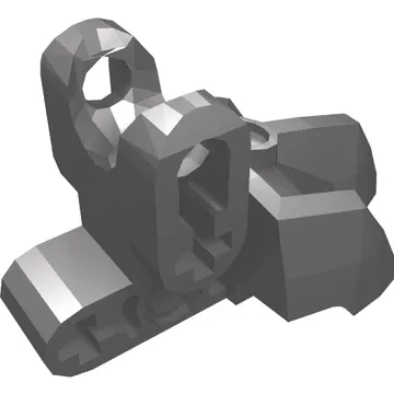Large Figure Foot, with Ball Socket 3 x 5 x 2