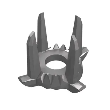 Crown with 4 Tall Spikes