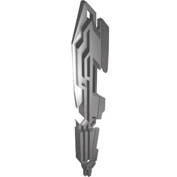 Large Figure Weapon Sword, Skull Warrior