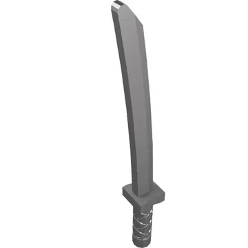 Weapon Sword / Katana / Shamshir with Capped Pommel [Square Guard]