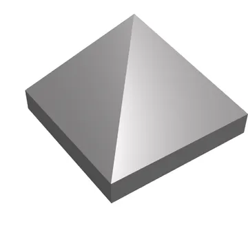 Brick Sloped 45° 1 x 1 x 2/3 Quadruple Convex [Pyramid]