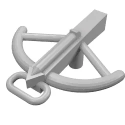 Weapon Crossbow and Bolt