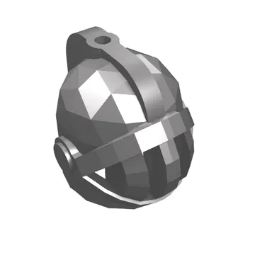 Helmet with Fixed Grill and Plume Hole (Castle)