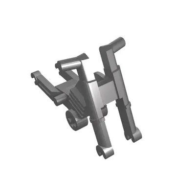 Vehicle Base, Motorcycle Chassis, Long Fairing Mounts