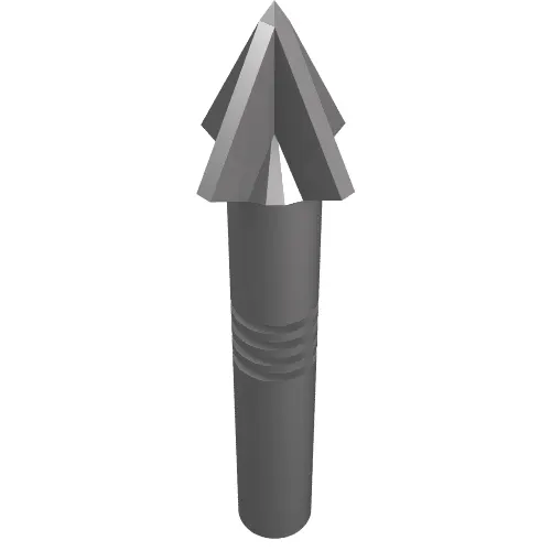 Weapon Harpoon [4 Grooves on Shaft]