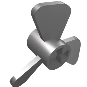 Propeller 3 Blade 3 Diameter with Axle Cross