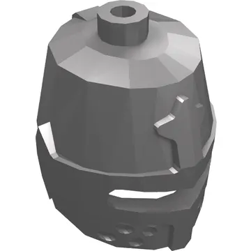 Helmet Castle Closed with Eye Slit