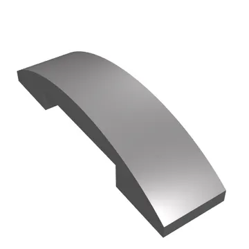Brick Curved 4 x 1 Double with No Studs