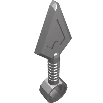 Weapon Spear Short with Hole