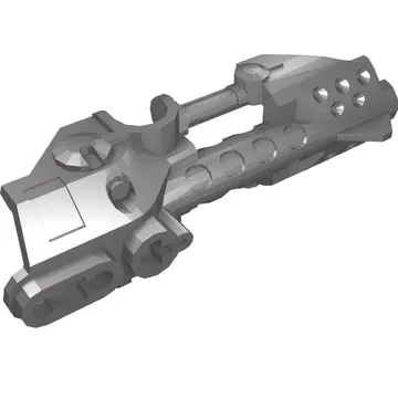 Large Figure Weapon, Zamor Sphere Launcher, Top with Barrel and Sight