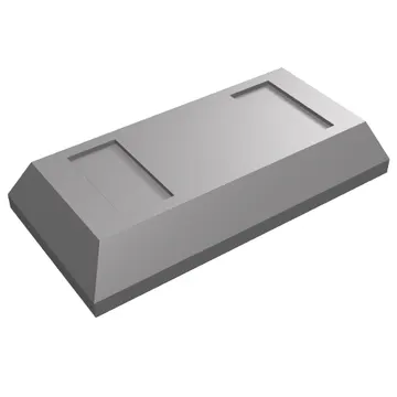 Tile Special 1 x 2 with Sloped Walls AKA Money / Gold Bar [Ingot]