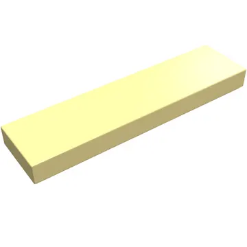 Tile 1 x 4 with Groove
