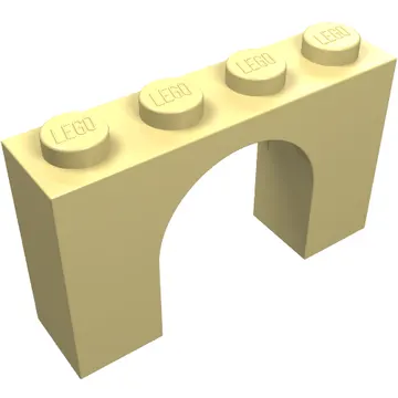 Brick Arch 1 x 4 x 2