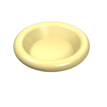 Equipment Dish / Plate / Bowl 3 x 3 [Plain]