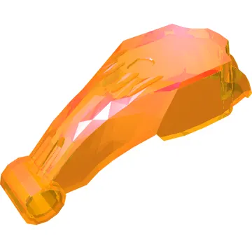Animal Body Part, Hand / Paw 2 x 6 x 2 1/2 with Claws and Technic Hole