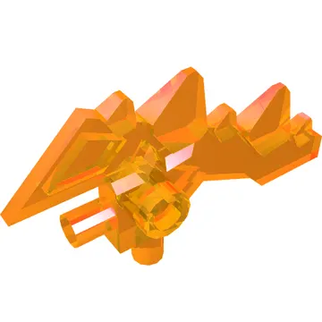 Weapon Blade with Spikes and Two Bars