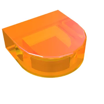 Tile Round 1 x 1 Half Circle
