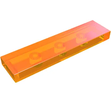 Tile 1 x 4 with Groove