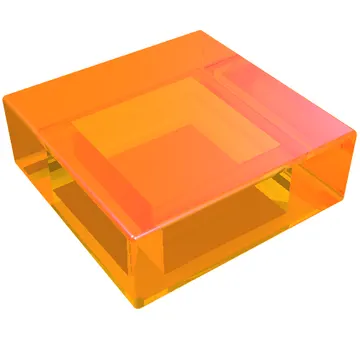 Tile 1 x 1 with Groove