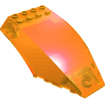 Windscreen 10 x 6 x 2 Curved