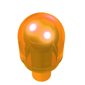 Light Cover 1 x 1 Round with Internal Bar / Bionicle Barraki Eye