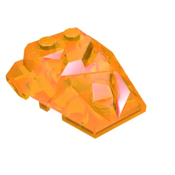 Brick Wedged, Sloped 4 x 4 Fractured Polygon Top