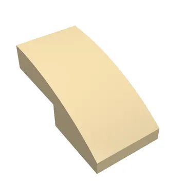 Brick Curved 2 x 1 No Studs [1/2 Bow]
