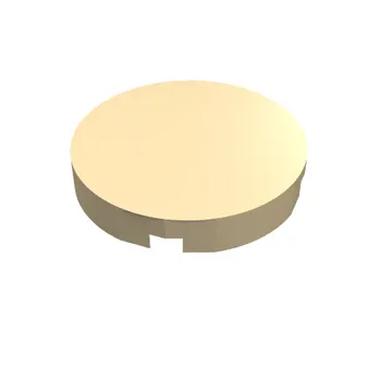 Tile Round 2 x 2 with Bottom Stud Holder
