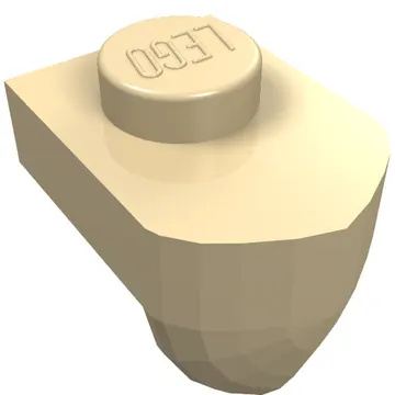 Plate Special 1 x 1 with Vertical Tooth