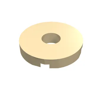 Tile Round 2 x 2 with Hole