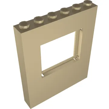 Panel 1 x 6 x 6 with Window