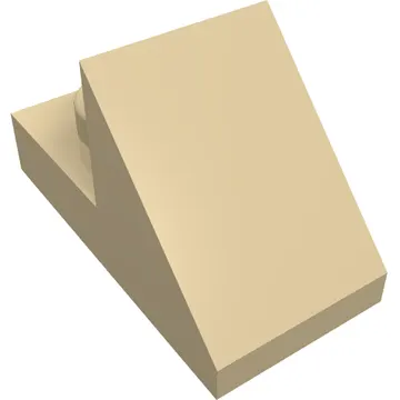 Brick Sloped 45° 2 x 1 with 2/3 Cutout [New Version]