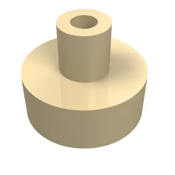 Tile Round 1 x 1 with Hollow Bar
