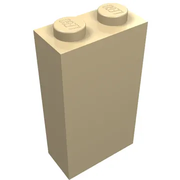 Brick 1 x 2 x 3 with Bottom Stud Holder