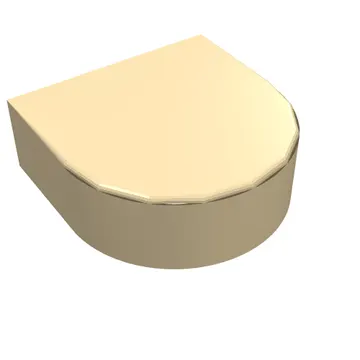 Tile Round 1 x 1 Half Circle