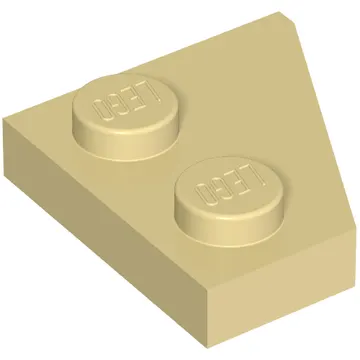 Wedge Plate 2 x 2 Left