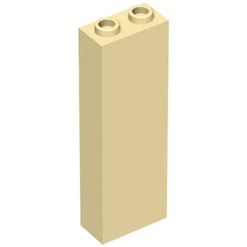 Brick 1 x 2 x 5 with Hollow Studs