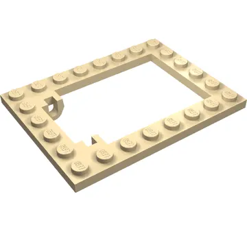 Plate Special 6 x 8 Trap Door Frame Horizontal