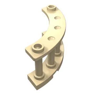 Fence Spindled 4 x 4 x 2 Quarter Round with 2 Studs