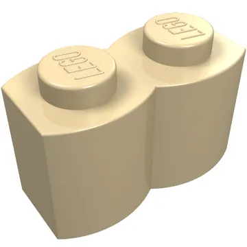 Brick Special 1 x 2 Palisade [aka Log]
