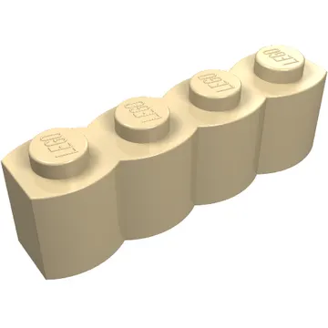 Brick Special 1 x 4 Palisade [aka Log]