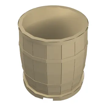 Barrel 4 x 4 x 3.5