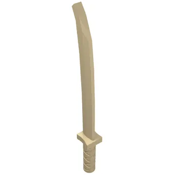 Weapon Sword / Katana / Shamshir with Uncapped Pommel [Square Guard]