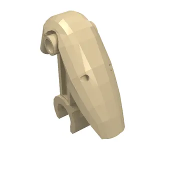 Minifig Head Special with Clip, Mechanical (Battle Droid) [Plain]