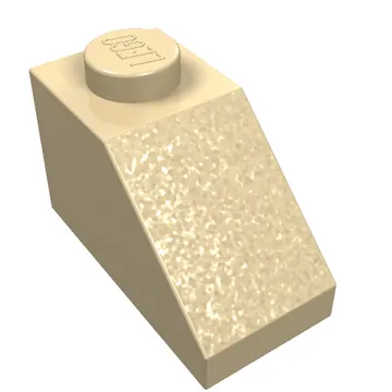 Brick Sloped 45° 2 x 1 with Bottom Pin
